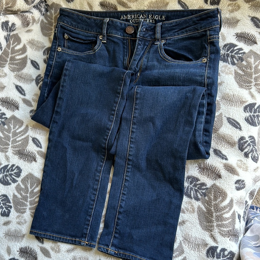 American Eagle jeans straight leg strech